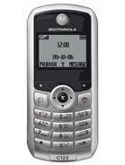 Best available price of Motorola C123 in Bulgaria